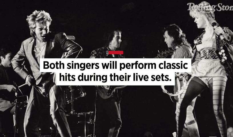 Rod Stewart and Cyndi Lauper Team Up for Summer Tour