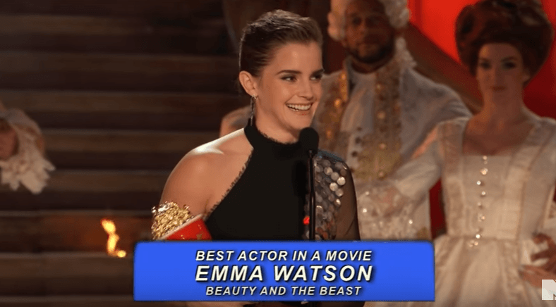 Emma Watson Wins First-Ever Genderless Actor Award