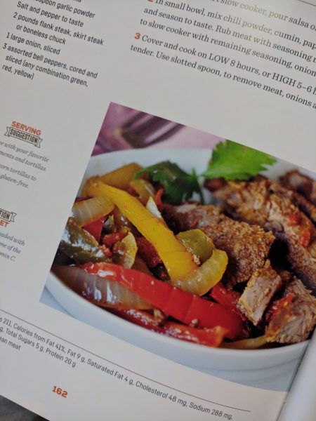 Holly Clegg’s Beef Fajitas