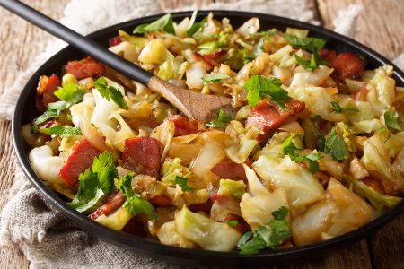 Cabbage and Bacon