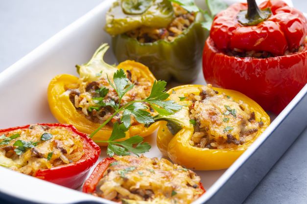 Air Fryer Stuffed Peppers
